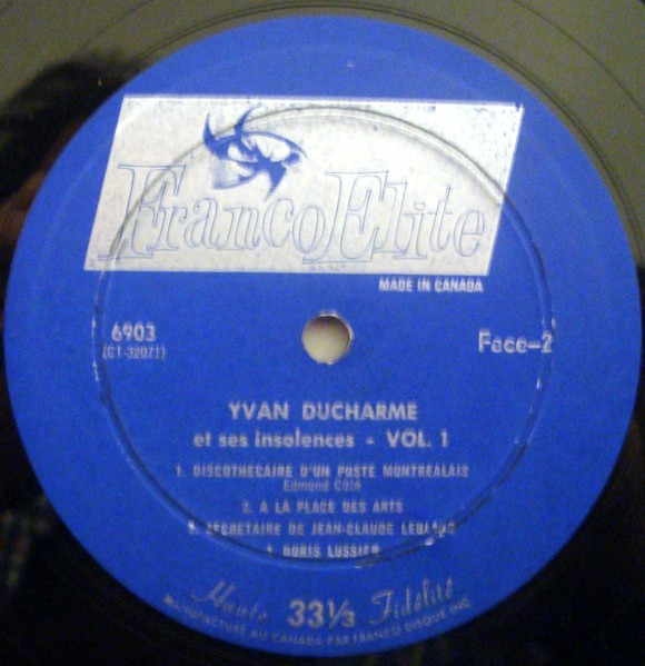 télécharger l'album Yvan Ducharme - Les Insolences Dun Téléphone Vol 1