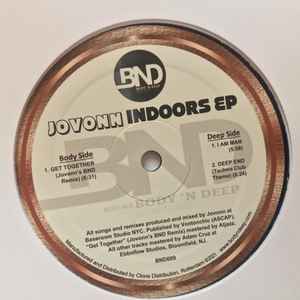 Jovonn - Indoors EP album cover