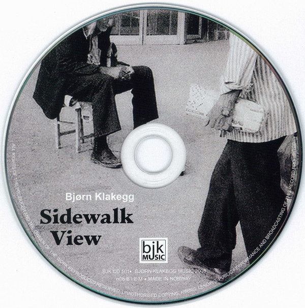 télécharger l'album Bjørn Klakegg - Sidewalk View