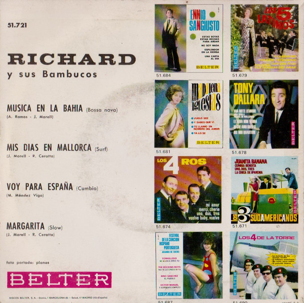 last ned album Richard Y Sus Bambucos - Musica En La Bahia