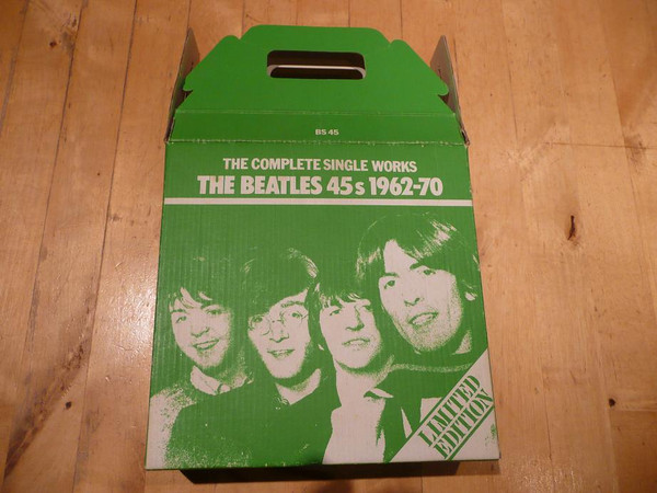 THE BEATLES, Collection of 46 vinyl 45rpm singles, and one LP album, The  Beatles, Books & Manuscripts