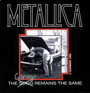 Metallica – The Garage Remains The Same (2000, CD) - Discogs
