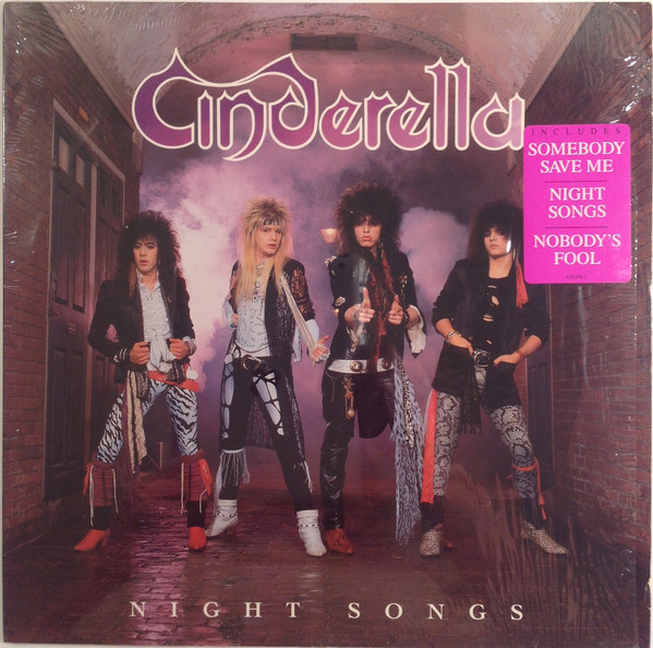 CINDERELLA NIGHT SONGS 1986-ALBUM COVER ON A MUG. 