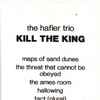 The Hafler Trio - Kill The King / Mastery Of Money