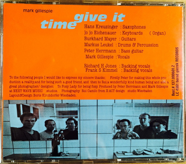 lataa albumi Mark Gillespie - Give It Time