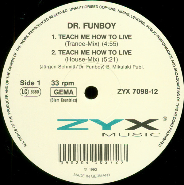 lataa albumi Dr Funboy - Teach Me How To Live