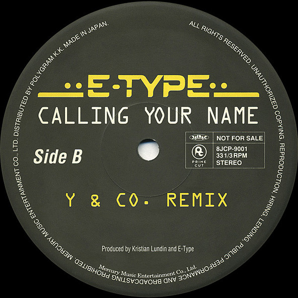 lataa albumi EType - Calling Your Name