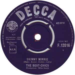 The Beat Chics - Skinny Minnie / Now I Know album cover
