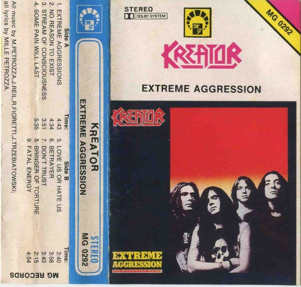 Kreator – Extreme Aggression (1994, Cassette) - Discogs