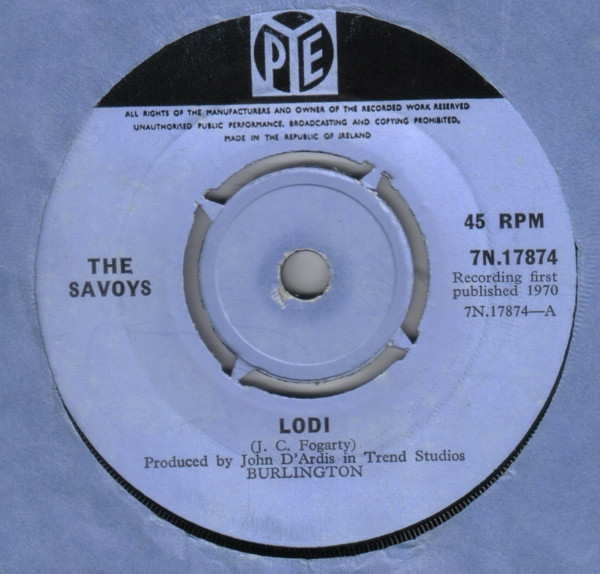 descargar álbum The Savoys - Lodi