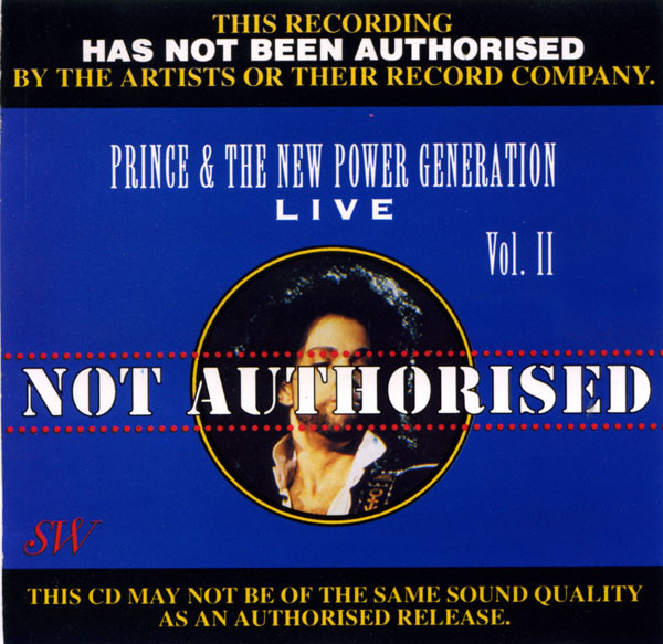 Prince & The New Power Generation – Live Vol. II (1993, CD) - Discogs