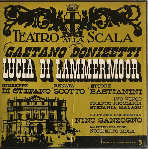 Donizetti, Giuseppe di Stefano, Renata Scotto, Ettore Bastianini