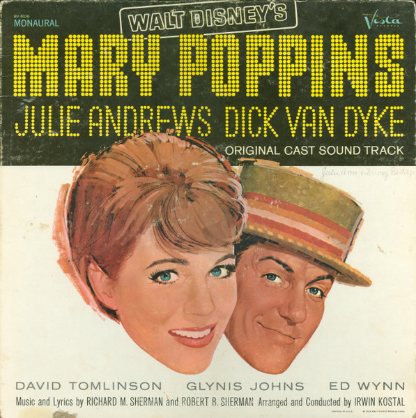  Walt Disney Original Soundtrack  Ltd Edition CD 24 carats revêtu Disque dor  Century Music Awards Mary Poppins  