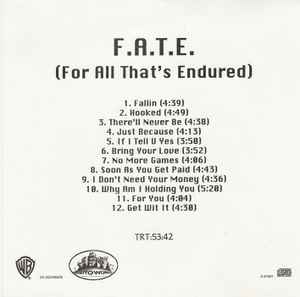 F.A.T.E. - For All That's Endured album cover