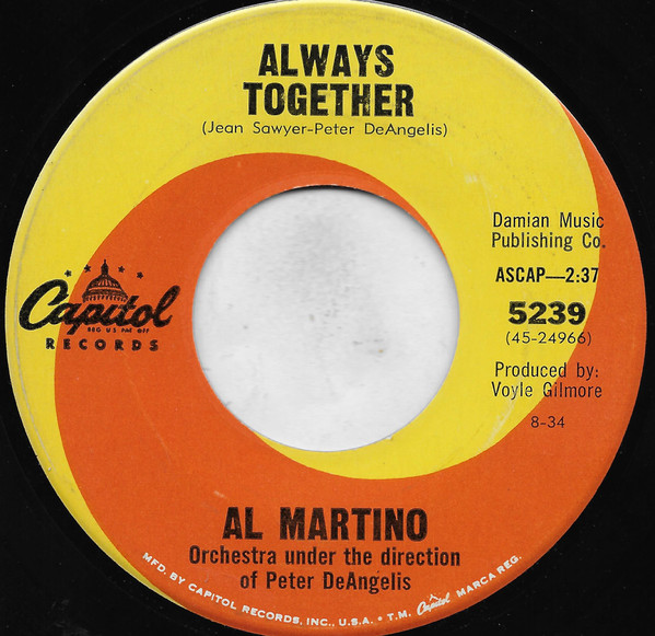 baixar álbum Al Martino - Always Together