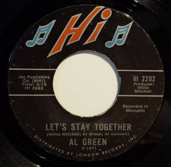 Al Green - Let's Stay Together / Tomorrow's Dream | Releases