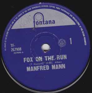 Manfred Mann - Fox On The Run album cover