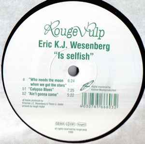 Krischan Jan-Eric Wesenberg - Is Selfish Album-Cover