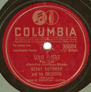 Benny Goodman And His Orchestra - Solo Flight / The World Is Waiting For The Sunrise album cover