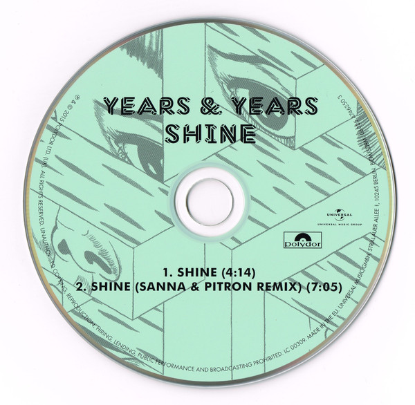 lataa albumi Years & Years - Shine