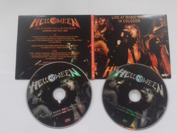 Album herunterladen Helloween - Live At Music Hall Cologon Germany May 14th 1992 CD DVD