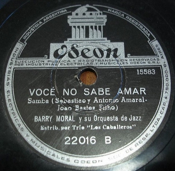 baixar álbum Barry Moral y su Orquesta de Jazz - Sal Y Pimienta Vocé No Sabe Amar