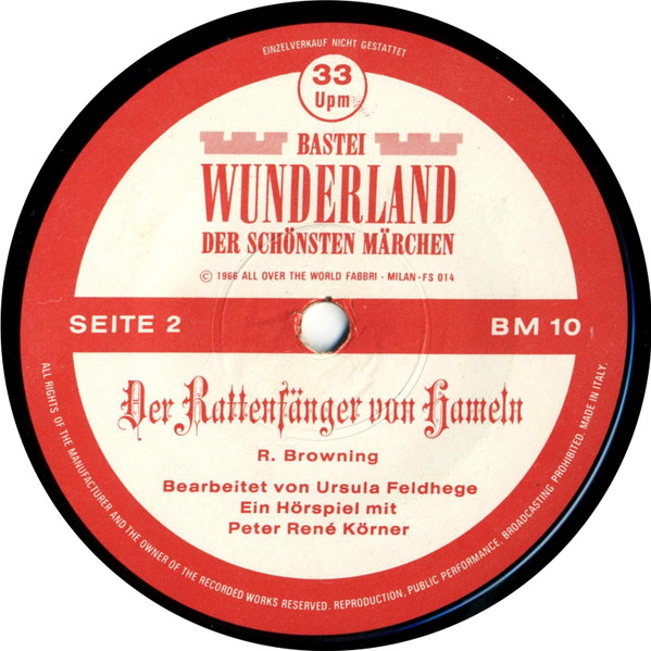 last ned album Peter René Körner - Der Rattenfänger Von Hameln
