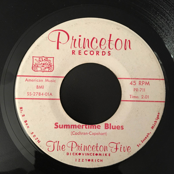 télécharger l'album The Princeton Five - Summertime Blues Sure Know Alot About Love