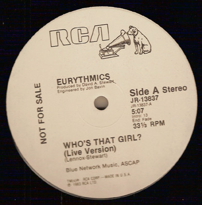 télécharger l'album Eurythmics - Whos That Girl Live Version