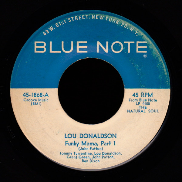 Lou Donaldson – Funky Mama (1962, Vinyl) - Discogs