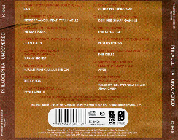 lataa albumi Various - Philadelphia Uncovered