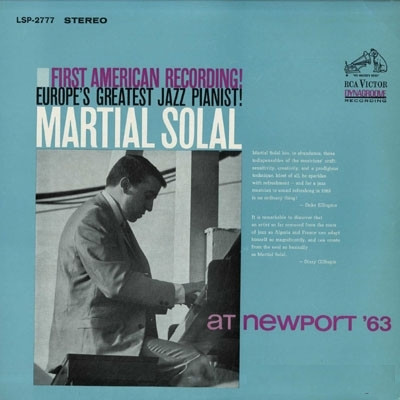 Martial Solal – At Newport '63 (1963, Vinyl) - Discogs
