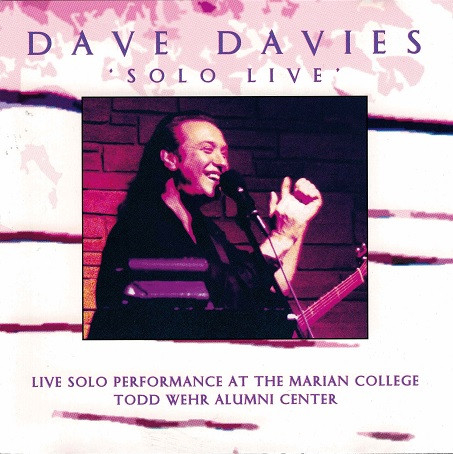 ladda ner album Dave Davies - Solo Live