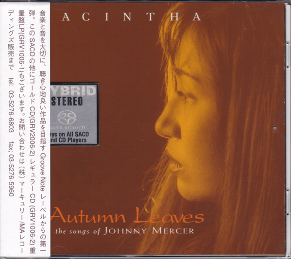 Jacintha – Autumn Leaves - The Songs Of Johnny Mercer (SACD 