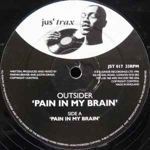 Outsider - Pain In My Brain album cover