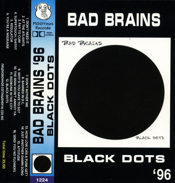 Bad Brains - Black Dots | Releases | Discogs