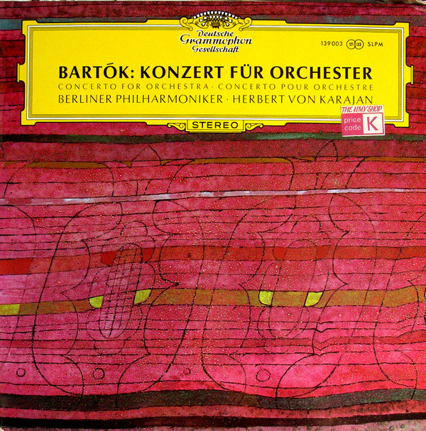 Album herunterladen Bartók Berlin Philharmonic, Herbert von Karajan - Concerto For Orchestra