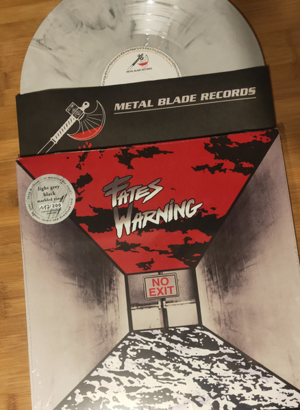 Fates Warning – No Exit (2020, Grey Light And Black Marbled, Vinyl