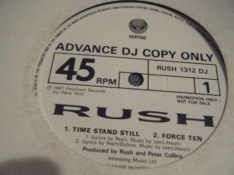 Vinilos Rock: Rush - Time Stand Still