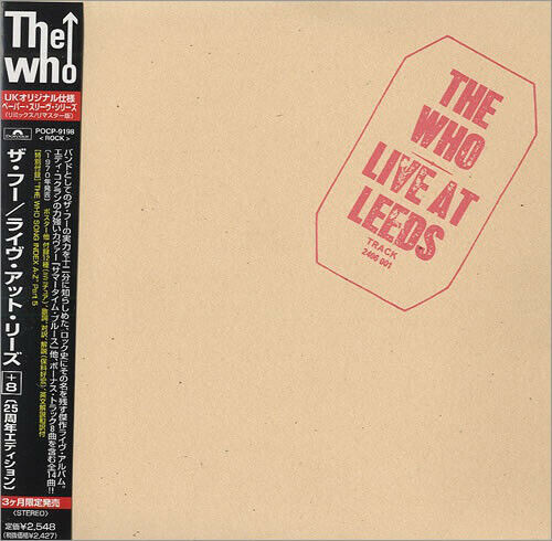 The Who – Live At Leeds (1999, Papersleeve, CD) - Discogs