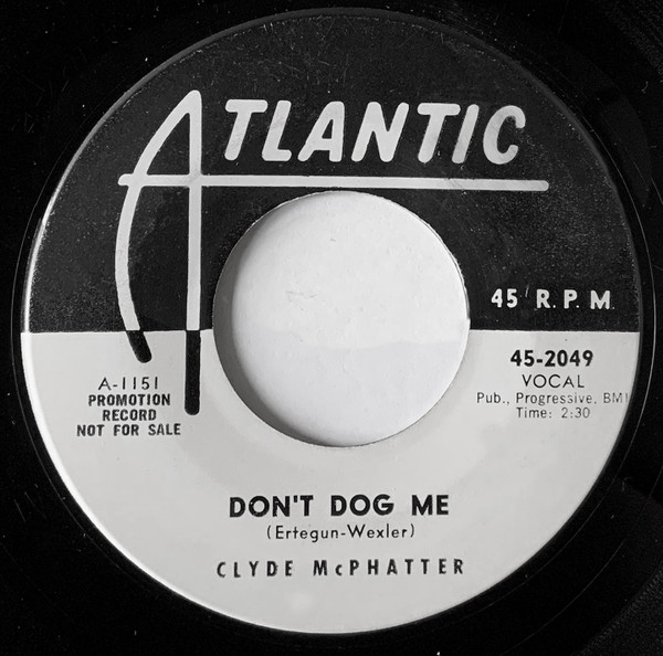 last ned album Clyde McPhatter - Just Give Me A Ring Dont Dog Me