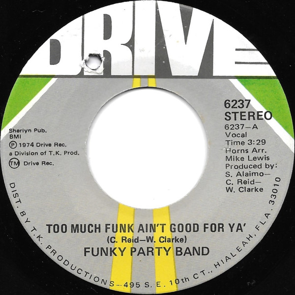 Album herunterladen Funky Party Band - Too Much Funk Aint Good For Ya