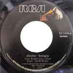 Cover of Doctor Boogie / Lonely Days, Lonely Nights, 1979, Vinyl