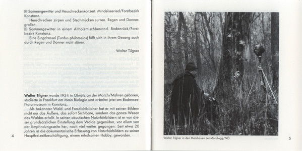 Album herunterladen Walter Tilgner - Waldesrauschen Whispering Forest
