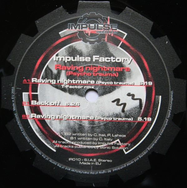télécharger l'album Impulse Factory Feat MC Violence - Raving Nightmare Psycho Trauma