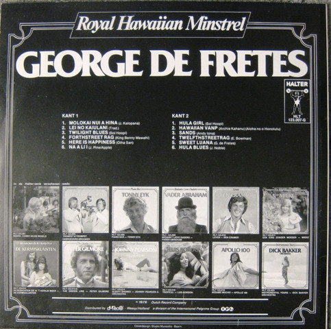 ladda ner album George de Fretes - Royal Hawaiian Minstrel