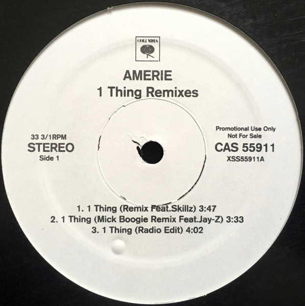 Amerie - 1 Thing | Releases | Discogs