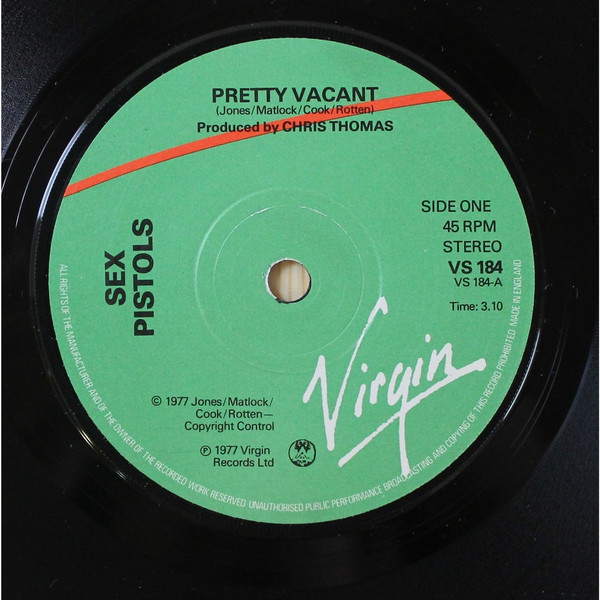 Sex Pistols – Pretty Vacant (1978, Green/Red Labels, Vinyl) - Discogs
