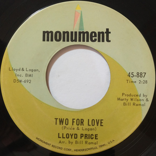 baixar álbum Lloyd Price - Two For Love