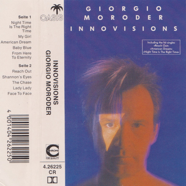 Giorgio Moroder – Innovisions (1985, Dolby, Chromium Dioxide, Cassette) -  Discogs